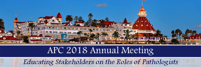 APC 2018 - Educating Stakeholders on the Roles of Pathologists