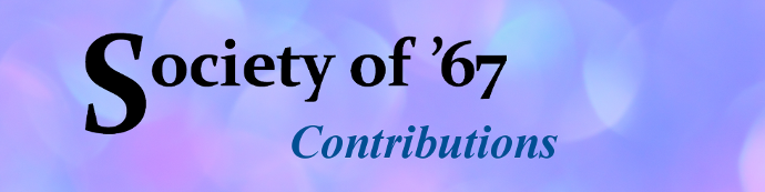 Society of 67 Contributions